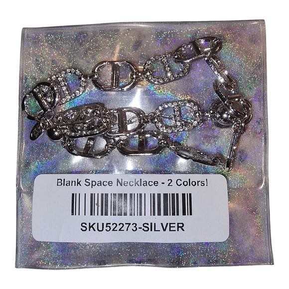 Alexa Rae By Melania Clara Blank Space Necklace NEW - Picture 7 of 7